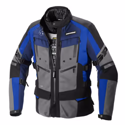 Spidi 4 Season Evo H2Out Veste textile moto, noir-bleu, taille M pour Hommes