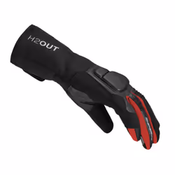 Spidi Grip 3 H2Out Gants de moto pour dames, noir-rouge, taille XL pour Femmes