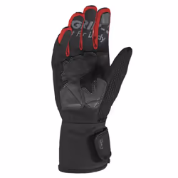 Spidi Grip 3 H2Out Gants de moto pour dames, noir-rouge, taille 2XL pour Femmes