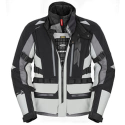 Spidi All Road H2Out Veste textile de moto, gris, taille 2XL pour Hommes