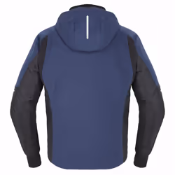 Spidi Armor H2Out Hoodie de moto, bleu, taille M pour Hommes