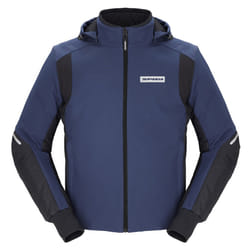 Spidi Armor H2Out Hoodie de moto, bleu, taille XL pour Hommes