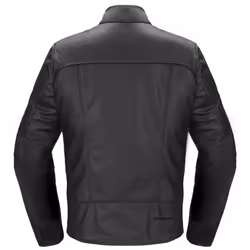 Spidi Genesis Veste en cuir de moto, noir-rouge, taille 46 pour Hommes