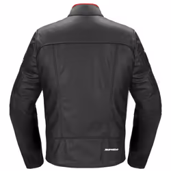 Spidi Genesis Veste en cuir de moto, noir, taille 54 pour Hommes