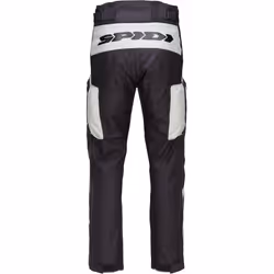Spidi Crossmaster Pantalon textile moto, noir-blanc, taille L pour Hommes