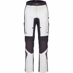 Spidi Crossmaster Pantalon textile de moto pour dames, noir-blanc, taille 2XL pour Femmes