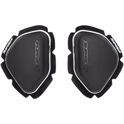 Spidi Racing Curseur de genou, noir-blanc pour Hommes
