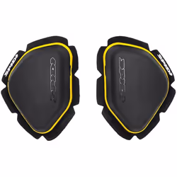 Spidi Racing Curseur de genou, noir-jaune pour Hommes