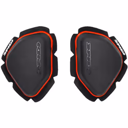 Spidi Racing Curseur de genou, noir-orange pour Hommes