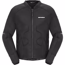 Spidi Armored Tex Veste textile de moto, noir, taille L pour Hommes