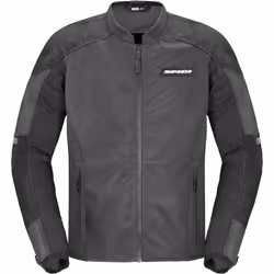 Spidi Super Net Blouson de moto, noir, taille L pour Hommes