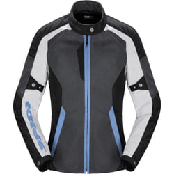 Spidi Tek Net Veste de moto pour dames, gris-bleu, taille XL pour Femmes