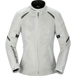 Spidi Tek Net Veste de moto pour dames, argent, taille L pour Femmes