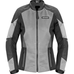 Spidi Super Net Veste textile de moto pour femmes, gris, taille XL