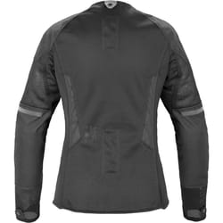 Spidi Super Net Veste textile de moto pour femmes, noir, taille L
