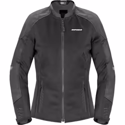 Spidi Super Net Veste textile de moto pour femmes, noir, taille XL