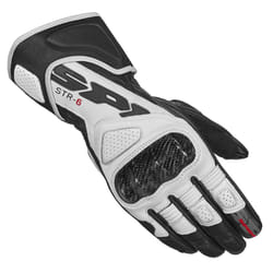 Spidi STR-6 Gants de moto, noir-blanc, taille XL pour Hommes
