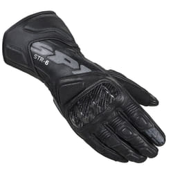 Spidi STR-6 Gants de moto, noir, taille M pour Hommes