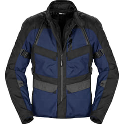 Spidi RW H2Out Veste textile de moto, noir-bleu, taille XL pour Hommes