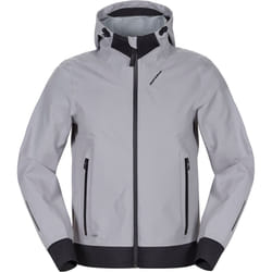 Spidi Hoodie Shell Veste fonctionnelle, noir-gris, taille M pour Hommes
