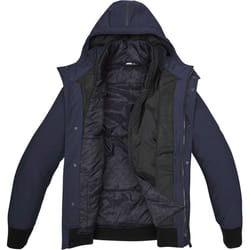 Spidi Riding Parka H2Out veste textile de moto imperméable, bleu, taille XL pour Hommes