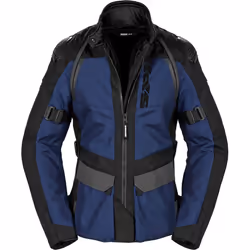 Spidi RW H2Out Veste textile de moto pour dames, noir-bleu, taille L pour Femmes