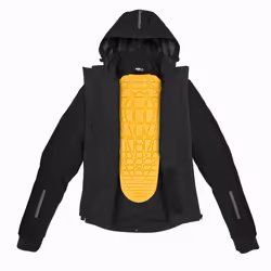 Spidi H2Out II Sweat à capuche de moto imperméable, noir, taille S pour Hommes - Vue supplémentaire 6
