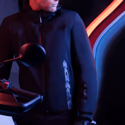 Spidi H2Out II Sweat à capuche de moto imperméable, noir, taille S pour Hommes - Vue supplémentaire 8