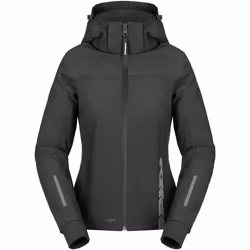 Spidi H2Out II sweat à capuche de moto pour femmes imperméable, noir, taille L