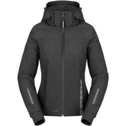 Spidi H2Out II sweat à capuche de moto pour femmes imperméable, noir, taille L