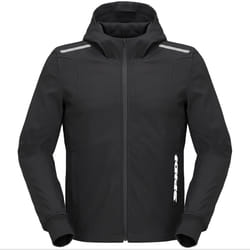 Spidi Armor Light Sweat à capuche moto, noir, taille 2XL pour Hommes