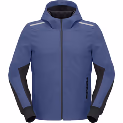 Spidi Armor Light Sweat à capuche moto, bleu, taille L pour Hommes