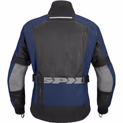 Spidi Net H2Out veste textile de moto imperméable, noir-bleu, taille 2XL pour Hommes