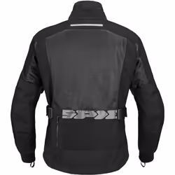 Spidi Net H2Out veste textile de moto imperméable, noir, taille 3XL pour Hommes