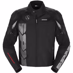 Spidi Progressive Tex Veste textile de moto perforée, noir, taille L pour Hommes