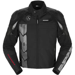 Spidi Progressive Tex Veste textile de moto perforée, noir, taille XL pour Hommes