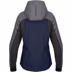 Spidi H2Out II sweat à capuche de moto pour femmes imperméable, gris-bleu, taille XL
