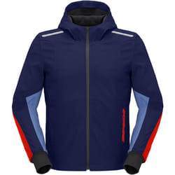 Spidi Armor Light Sweat à capuche moto, rouge-bleu, taille M pour Hommes
