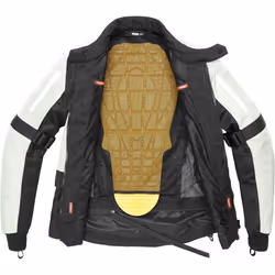 Spidi Net H2Out veste textile de moto imperméable, noir-blanc, taille M pour Hommes - Vue supplémentaire 6