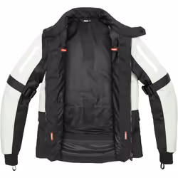 Spidi Net H2Out veste textile de moto imperméable, noir-blanc, taille 2XL pour Hommes - Vue supplémentaire 7