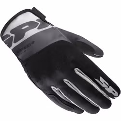 Spidi Flash-KP Gants de moto Tex, noir-gris, taille S pour Hommes