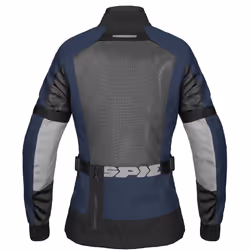 Spidi Net H2Out veste textile de moto pour dames imperméable à l'eau, noir-bleu, taille M pour Femmes - Vue supplémentaire 3