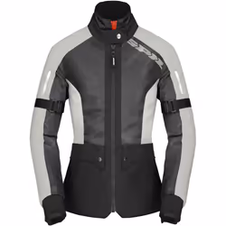 Spidi Net H2Out veste textile de moto pour dames imperméable à l’eau, noir-blanc, taille L pour Femmes