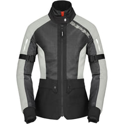 Spidi Net H2Out veste textile de moto pour dames imperméable à l’eau, noir-blanc, taille L pour Femmes