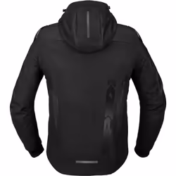 Spidi Warrior Sweat à capuche moto, noir, taille L pour Hommes