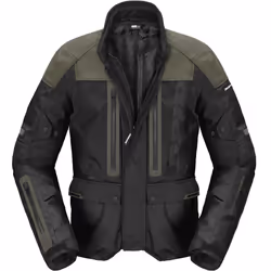 Spidi Traveler 3 Evo H2Out veste textile de moto imperméable, noir-vert, taille XL pour Hommes