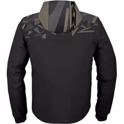 Spidi Evo Sport Sweat à capuche moto, noir-vert, taille XL pour Hommes