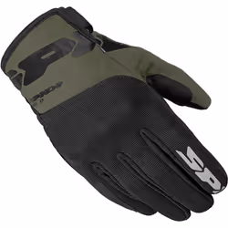 Spidi Flash-KP Gants de moto Tex, noir-vert, taille XL pour Hommes