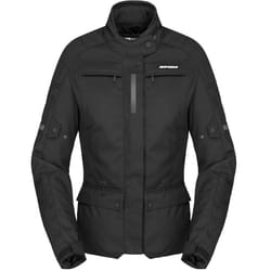 Spidi Traveler 3 Dark Edition imperméable dames moto textile veste, noir, taille L pour Femmes