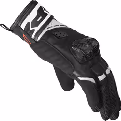 Spidi Power Carbon Gants de moto, noir-blanc, taille S pour Hommes